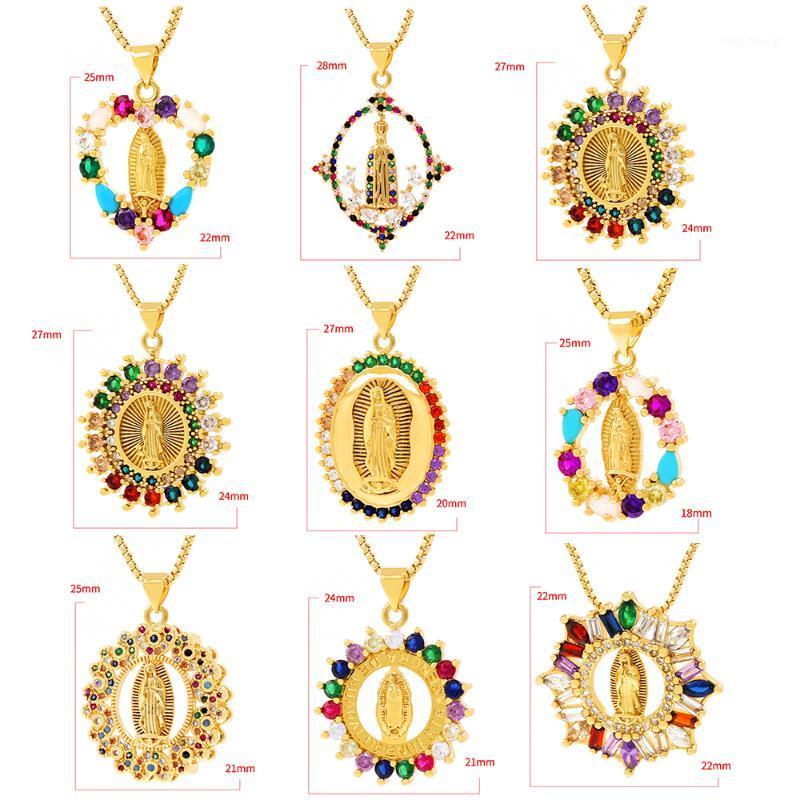 Pendant Necklaces 45cm Golden Religious Virgin Mary Statue Christian 2022 Fashion Classic
Pendant Necklaces 45cm Golden Religious Virgin Mary Statue Christian 2022 Fashion Classic