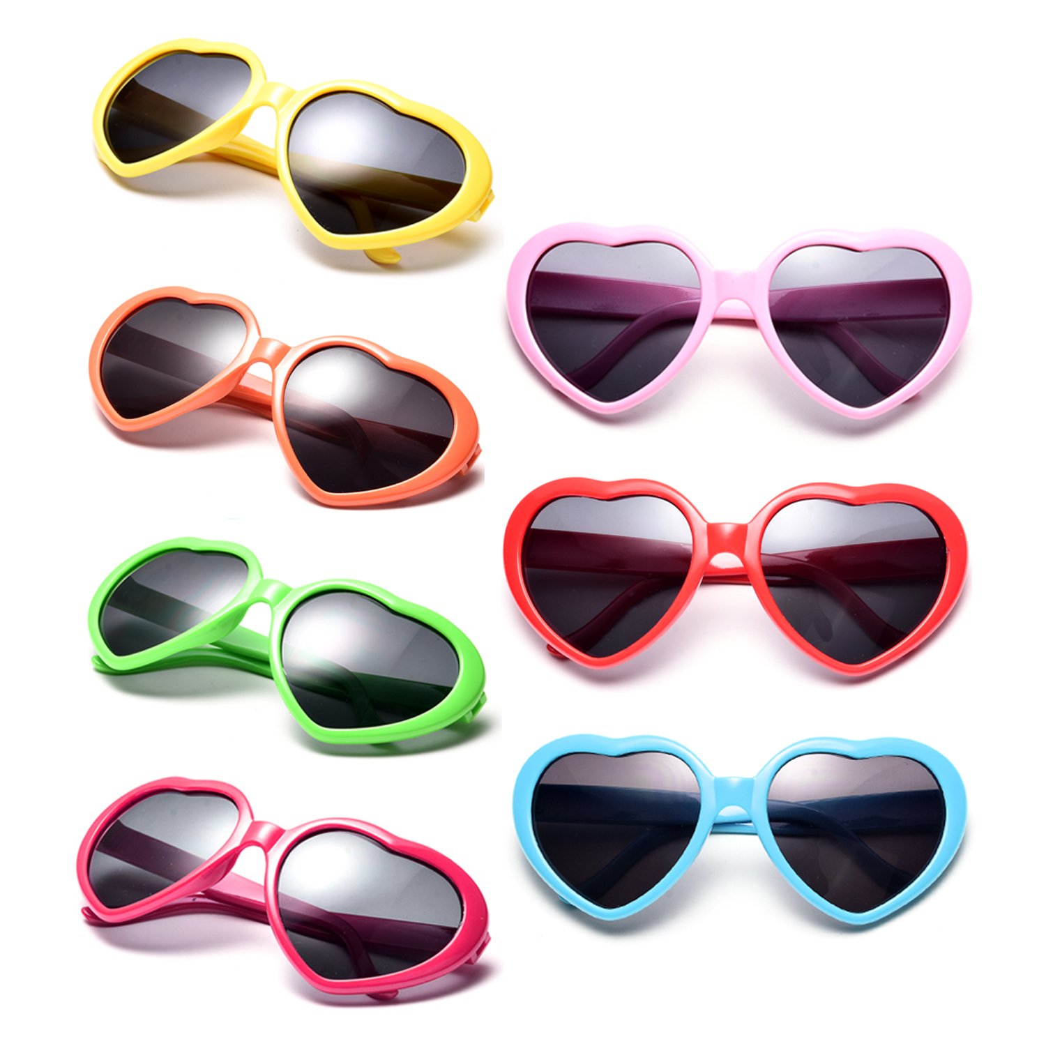 Childrens Sunglasses Frames Kids Toddler Heart Shape Party Favor Supplies For Girls Boys Neon Colors amdIs
Childrens Sunglasses Frames Kids Toddler Heart Shape Party Favor Supplies For Girls Boys Neon Colors amdIs