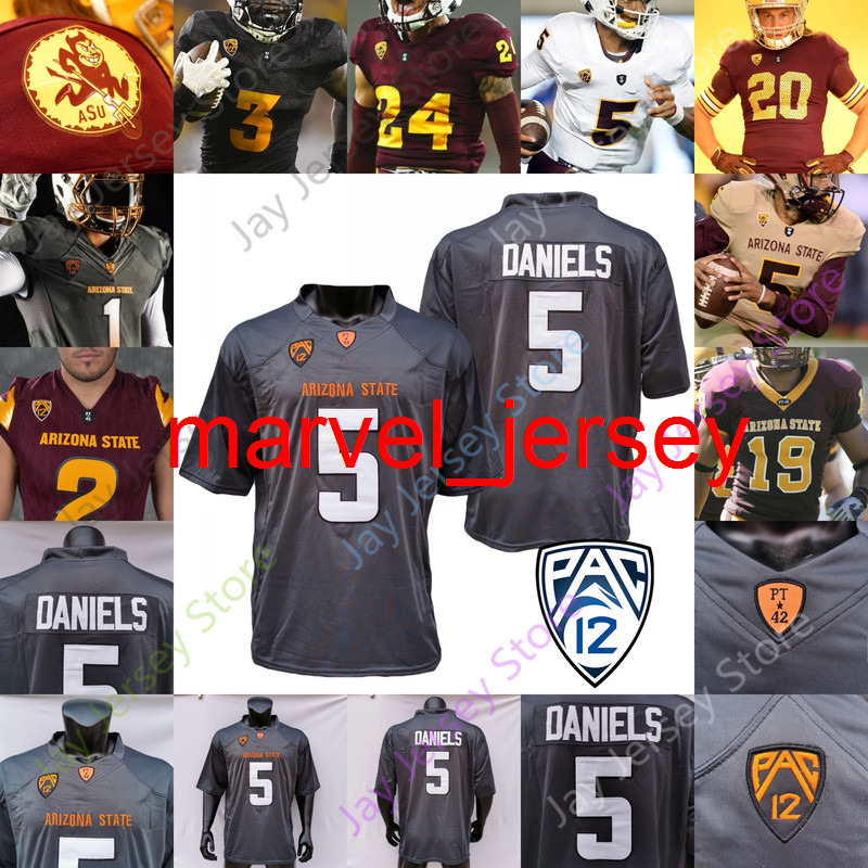 Arizona State ASU Football Jersey NCAA College Terrell Suggs Pat Tillman Jayden Daniels Eno Benjamin Brandon Aiyuk Darby Lole Thomas Harry, Red i
Arizona State ASU Football Jersey NCAA College Terrell Suggs Pat Tillman Jayden Daniels Eno Benjamin Brandon Aiyuk Darby Lole Thomas Harry, Red i