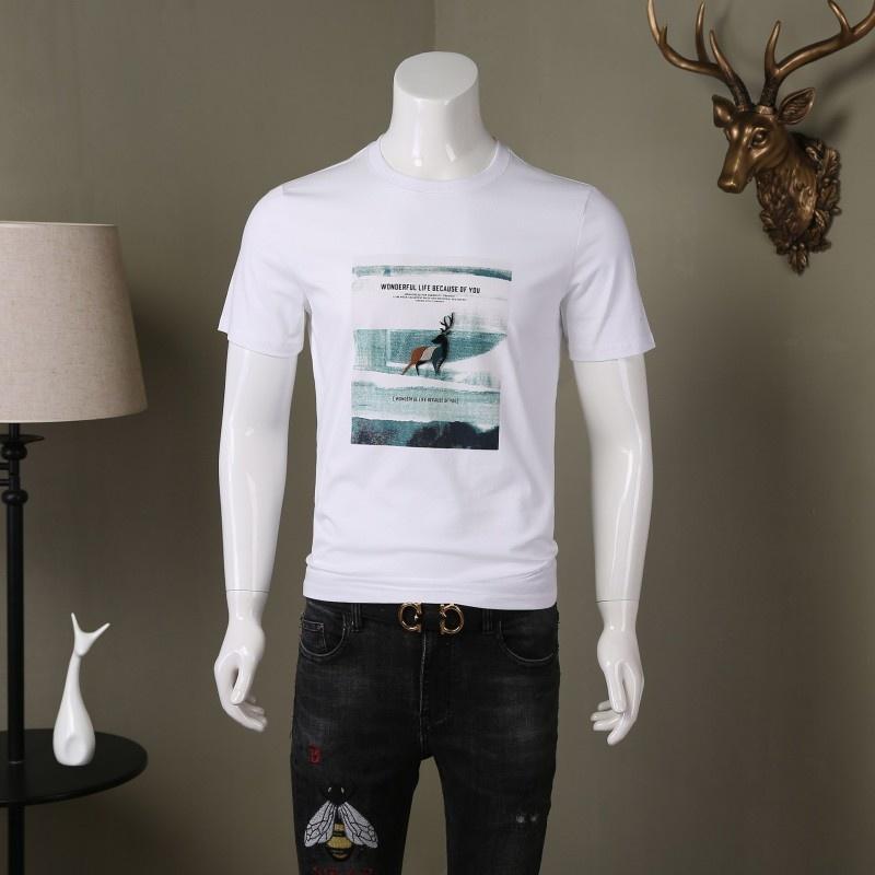 Men's T-Shirts Men Summer Casual Short Sleeve Tees Fashion Floral Printed Embroidery Streetwear Slim Fit Man Beach Tee Tops Pullover
Men's T-Shirts Men Summer Casual Short Sleeve Tees Fashion Floral Printed Embroidery Streetwear Slim Fit Man Beach Tee Tops Pullover