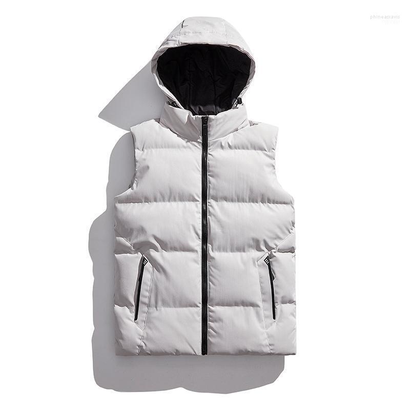 Men's Vests Korean Waistcoat Autumn And Winter Trend Down Cotton Vest Shoulder Man Large Warm Couple Thickened Detachable Hat Coat Phin22, Black
Men's Vests Korean Waistcoat Autumn And Winter Trend Down Cotton Vest Shoulder Man Large Warm Couple Thickened Detachable Hat Coat Phin22, Black