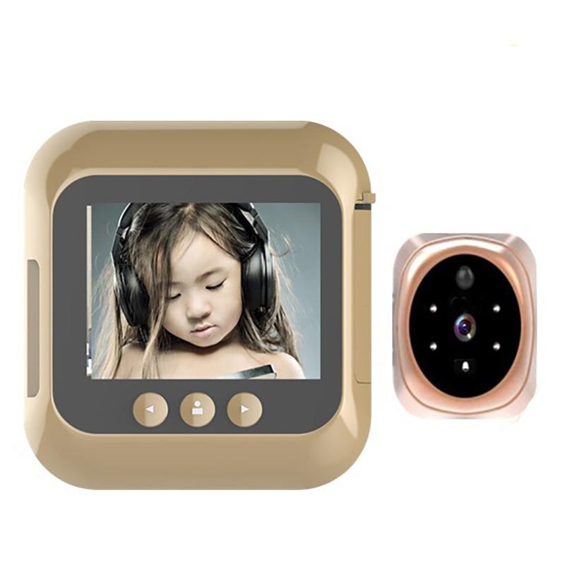 Doorbells 2022.2.4 Inch Digital Peephole Doorbell Night Vision Camera Viewer Electronic Bell Door Eye Phone/Video Recording BatteryDoorbells
Doorbells 2022.2.4 Inch Digital Peephole Doorbell Night Vision Camera Viewer Electronic Bell Door Eye Phone/Video Recording BatteryDoorbells