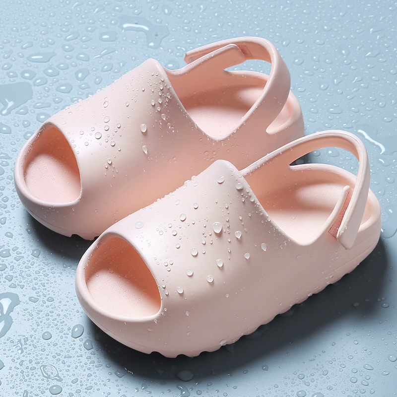 YISHEN Baby Toddler Kids SlipOn Fashion Sandals Boys Girls Beach Summer Slides Bone Resin Children Lightweight Water Shoes 220617