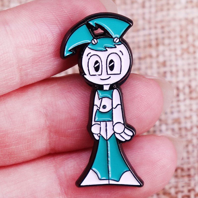 My teen robot ageJenny Waxman brooches clothes hats pins cartoon accessories gifts, As picture
My teen robot ageJenny Waxman brooches clothes hats pins cartoon accessories gifts, As picture