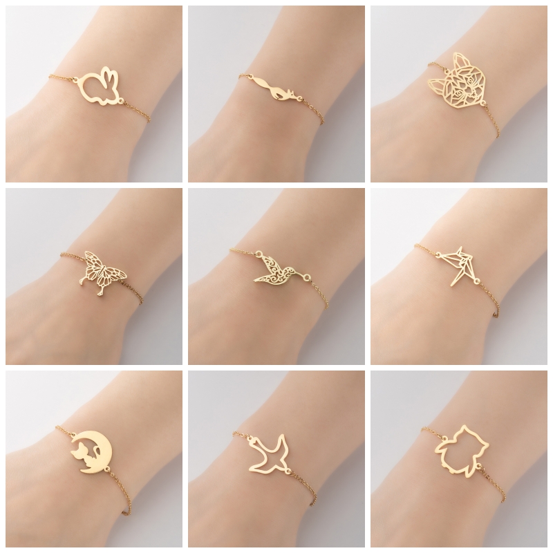 Simple Retro Couple Bracelet Cut Animal Bird Butterfly Moon Cat Hand Chain Women Adjustable Fashion Jewelry Charm Bracletes 2220 Q2
Simple Retro Couple Bracelet Cut Animal Bird Butterfly Moon Cat Hand Chain Women Adjustable Fashion Jewelry Charm Bracletes 2220 Q2
