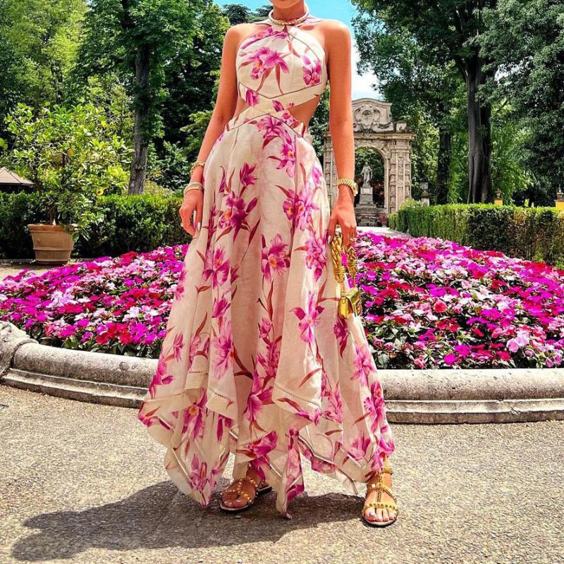 Casual Dresses Wepbel Bohe Dress Women Sleeveless Slim Fits Summer Backless Full Length Elegant Printed Large Swing VestidosCasual
Casual Dresses Wepbel Bohe Dress Women Sleeveless Slim Fits Summer Backless Full Length Elegant Printed Large Swing VestidosCasual