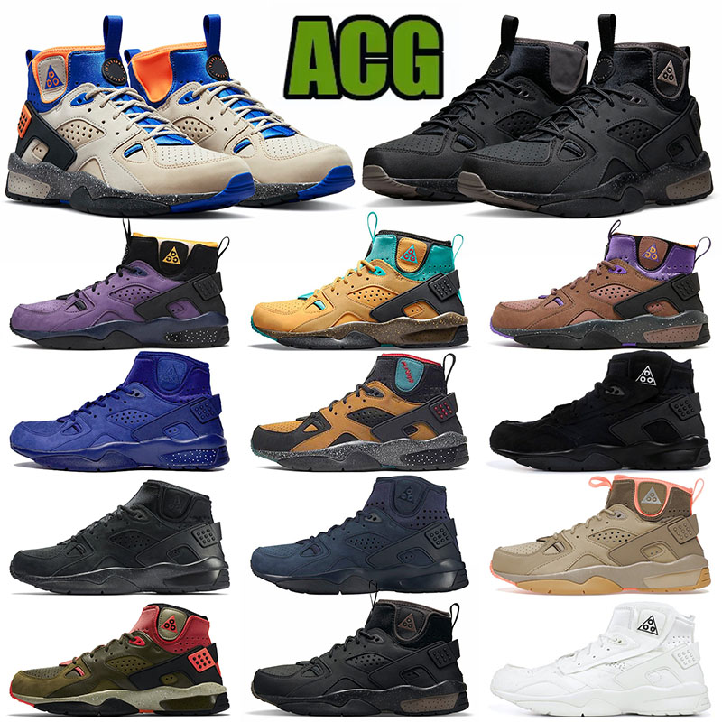 Huarache Huaraches Running Shoes Big Size US 11 Rattan Birch Twine Olivia Kim Men Trainers ACG Mowabb Hurache Trail End Brown Gravity Purple Obsidian Sneakers Sports, 40-45 twine
