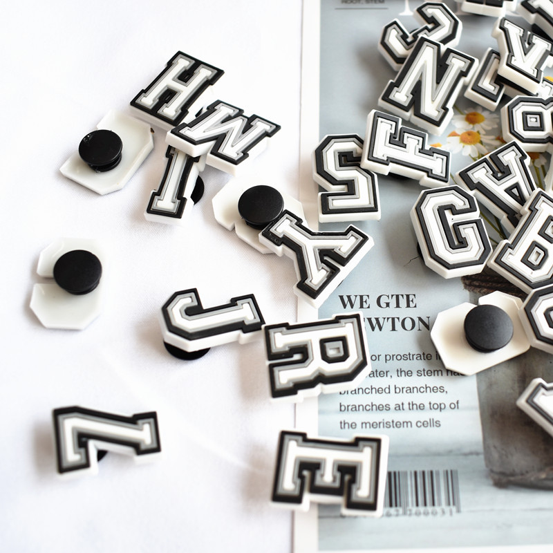 Letters and Number croc shoe charms For Sandal Backpack Bracelete Etc Soft Pvc Rubber
Letters and Number croc shoe charms For Sandal Backpack Bracelete Etc Soft Pvc Rubber