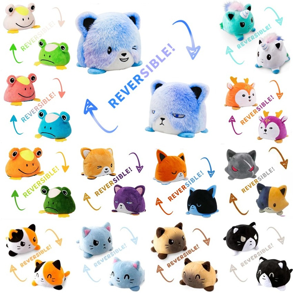Reversibles Cat Gato Kids Plushie Plush Doll Double-Sided Flip Animal Plushie Toy Cute Toys For Pulpos Kid Girl Gifts sxjun12, Random & mix color
Reversibles Cat Gato Kids Plushie Plush Doll Double-Sided Flip Animal Plushie Toy Cute Toys For Pulpos Kid Girl Gifts sxjun12, Random & mix color
