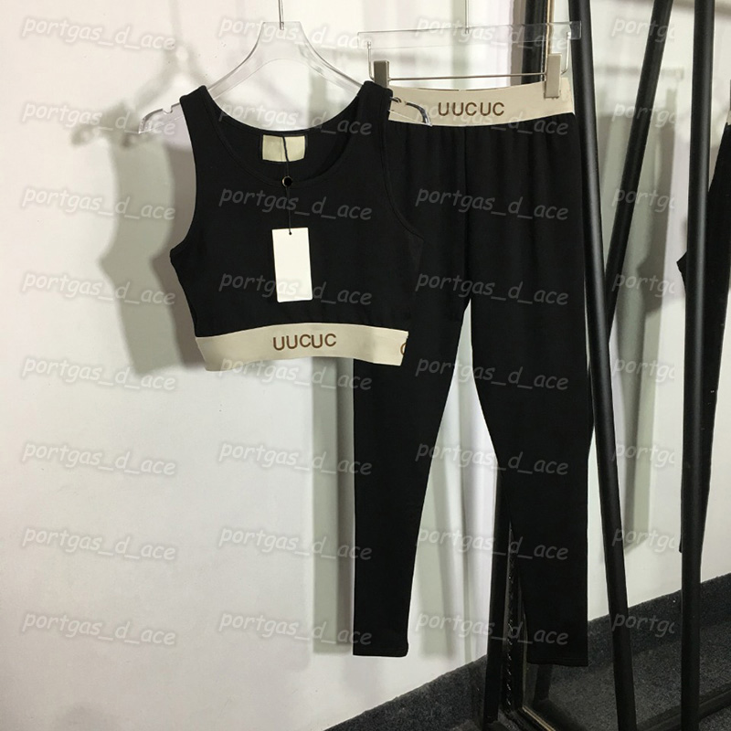 Womens Yoga Outfits Letter Printed Sports Tracksuits Black Summer Vest Pants for Women Elastic Slim Leggings Suit, Black #20220897
Womens Yoga Outfits Letter Printed Sports Tracksuits Black Summer Vest Pants for Women Elastic Slim Leggings Suit, Black #20220897