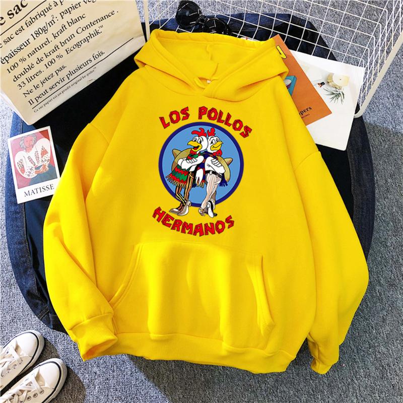 Men' Hoodies & Sweatshirts Breaking Bad Los Pollos Hermanos Print Men Women Hip Hop Sweatshirt Hoodie Harajuku Streetwear Unisex Tops Coat, Beige
Men' Hoodies & Sweatshirts Breaking Bad Los Pollos Hermanos Print Men Women Hip Hop Sweatshirt Hoodie Harajuku Streetwear Unisex Tops Coat, Beige