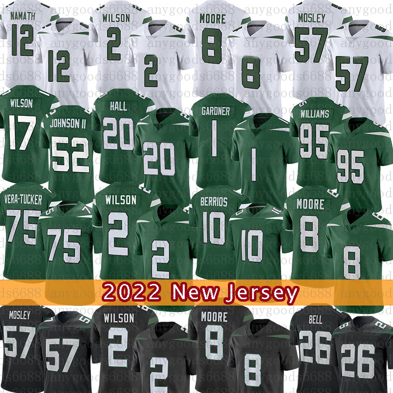 Zach Wilson Football Jersey Mekhi Becton Michael Carter Ahmad Sauce Gardner Garrett Wilson Elijah Moore Braxton Berrios Jermaine Johnson II New Yorks Jetes Namath, Mens-penqiji
Zach Wilson Football Jersey Mekhi Becton Michael Carter Ahmad Sauce Gardner Garrett Wilson Elijah Moore Braxton Berrios Jermaine Johnson II New Yorks Jetes Namath, Mens-penqiji
