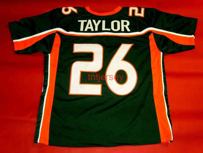 CHEAP CUSTOM SEAN TAYLOR MIAMI HURRICANES GREEN JERSEY or custom any name or number jersey
CHEAP CUSTOM SEAN TAYLOR MIAMI HURRICANES GREEN JERSEY or custom any name or number jersey