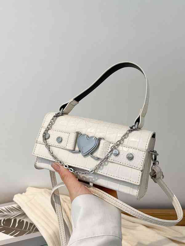 Designer Bag Brand Fashion Dinner Luxury Shoulder Handbag Embossed Heart Decor Flap Square Superior Quality Genuine Shopping Wallet, Beige
Designer Bag Brand Fashion Dinner Luxury Shoulder Handbag Embossed Heart Decor Flap Square Superior Quality Genuine Shopping Wallet, Beige