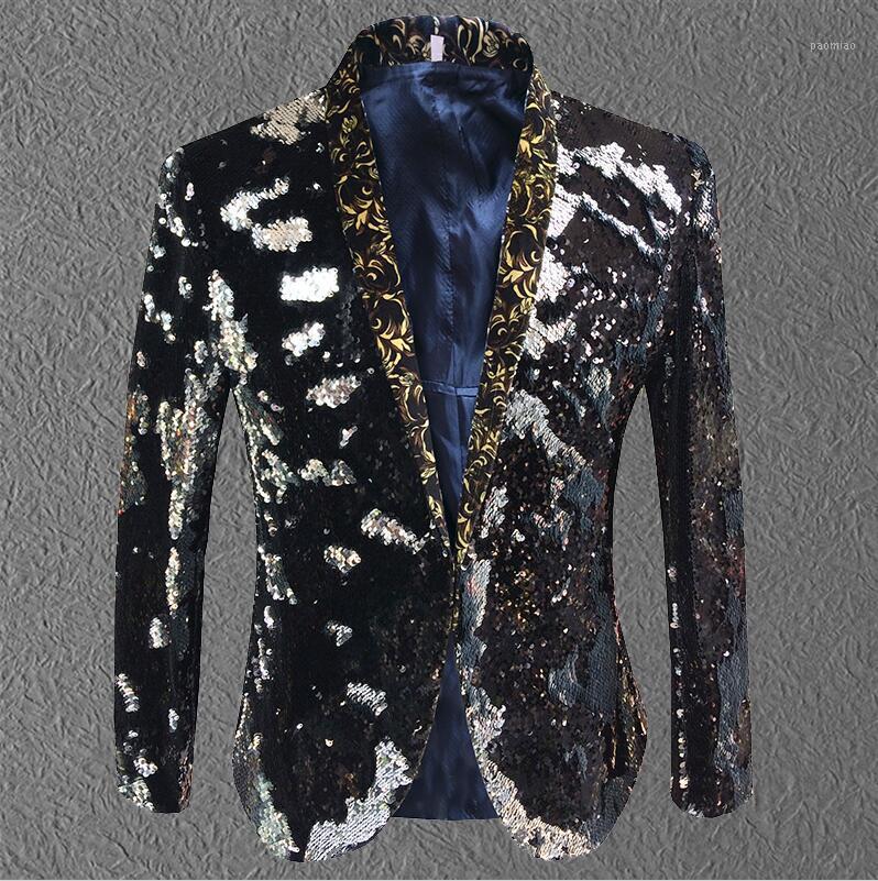 Men' Jackets Purple Blue Sequins Jacket Prom Party Black Slim Blazers Outerwear Nightclub Bar Host Singer Stage Performance Costumes Green
Men' Jackets Purple Blue Sequins Jacket Prom Party Black Slim Blazers Outerwear Nightclub Bar Host Singer Stage Performance Costumes Green