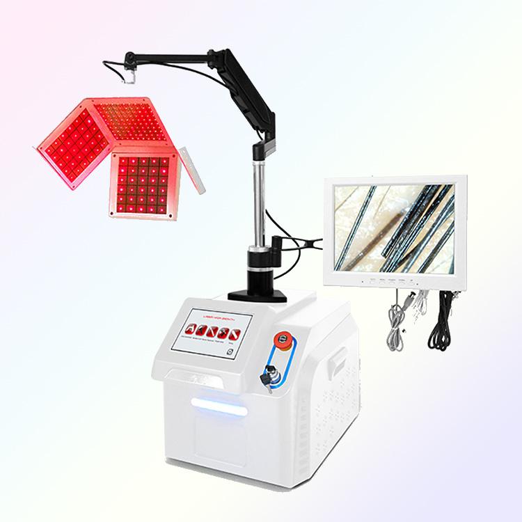 Portable Red LED 650nm Infrared Diode Laser Therapy Hair Growth Hair Loss Treatment Hair Regrowth Lasers Beauty Machine
