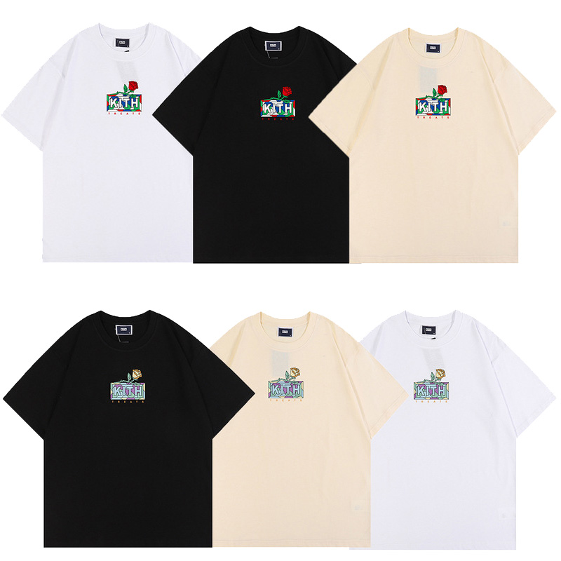 2022 Summer High Street Tide Brand Kith Men's T-shirts Classic Red Apricot Rose Print Tee Men and Women Loose Couple T-shirt Round Neck Short-sleeved Tops, Apricot rose apricot
2022 Summer High Street Tide Brand Kith Men's T-shirts Classic Red Apricot Rose Print Tee Men and Women Loose Couple T-shirt Round Neck Short-sleeved Tops, Apricot rose apricot