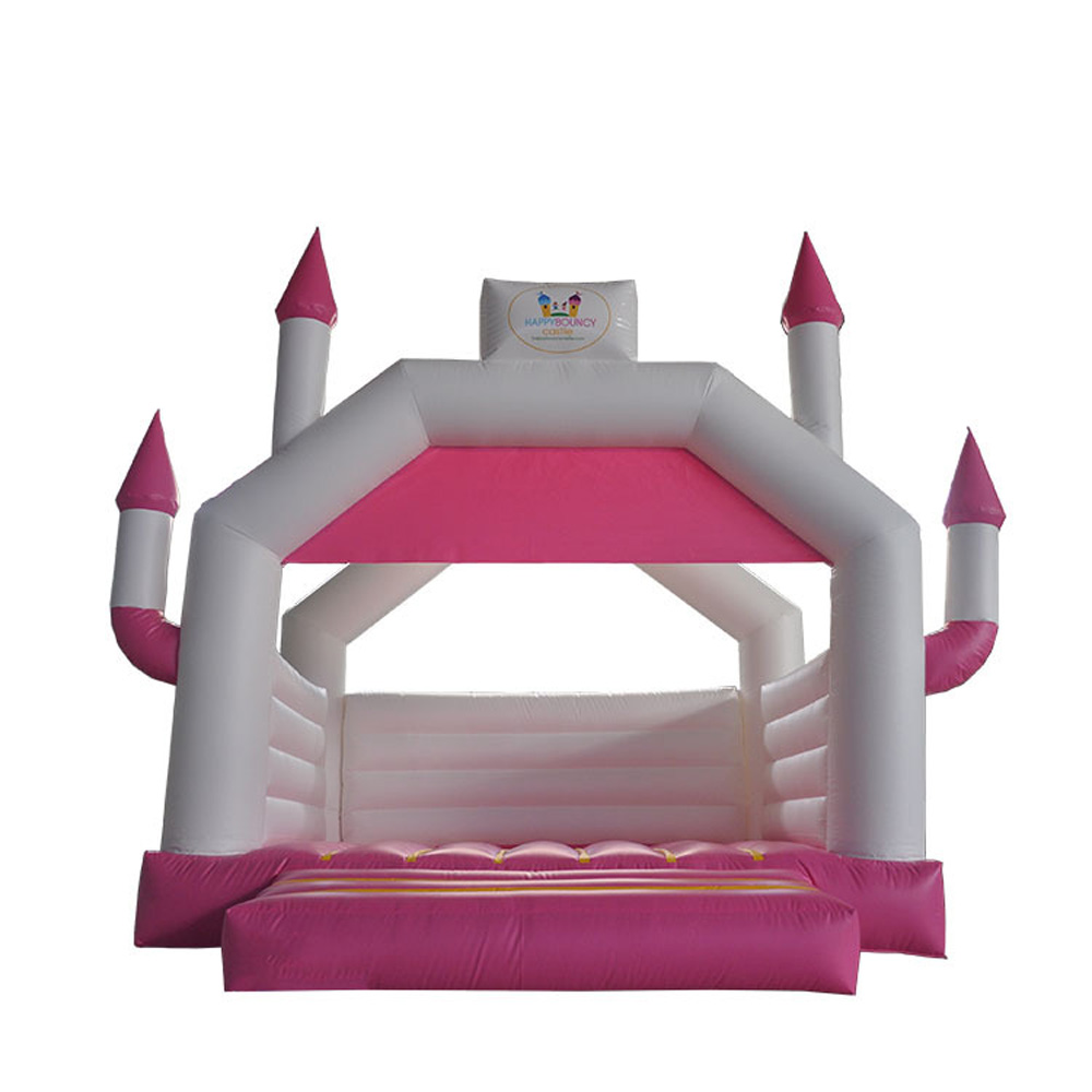 PVC Pink Princess Inflatable Bouncy Castle Moonwalks Jumping Bouncer Wedding White Bounce House For Kids Play
PVC Pink Princess Inflatable Bouncy Castle Moonwalks Jumping Bouncer Wedding White Bounce House For Kids Play