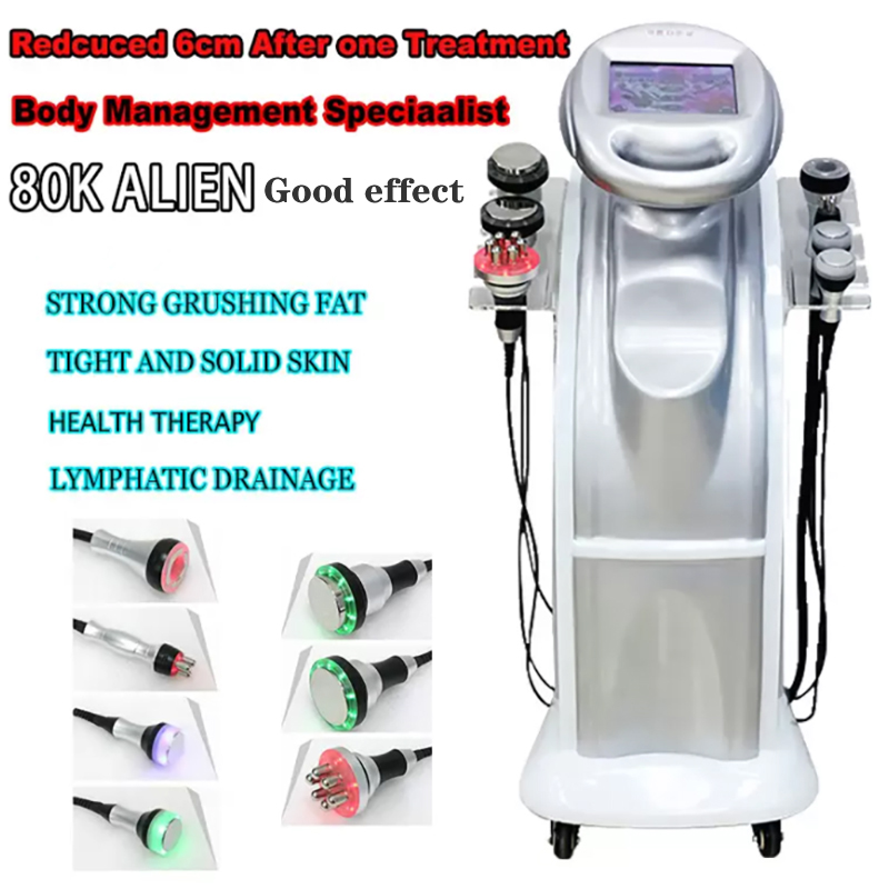 2022 New 7in1 80K Cavitation Vacuum Body Slimming Machine Skin Tightening Body Shaping Massage Equipment Loss weight
2022 New 7in1 80K Cavitation Vacuum Body Slimming Machine Skin Tightening Body Shaping Massage Equipment Loss weight