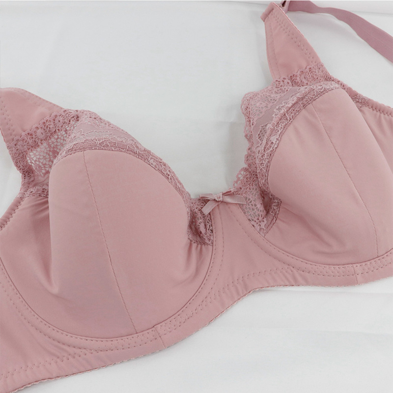Womens Lace Bras Bralette Underwired Perspective Brassiere Big Bust Comfort Sexy Lingerie Relaxed Underwear D DD E F G Cup 220511