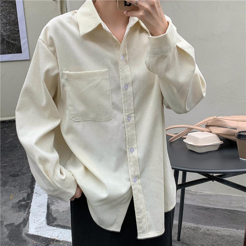 Women' Blouses & Shirts Corduroy Oversized Long Shirt Women Autumn Winter Thick Vintage Beige Blouse Single Breasted Office Work Wear Solid
Women' Blouses & Shirts Corduroy Oversized Long Shirt Women Autumn Winter Thick Vintage Beige Blouse Single Breasted Office Work Wear Solid
