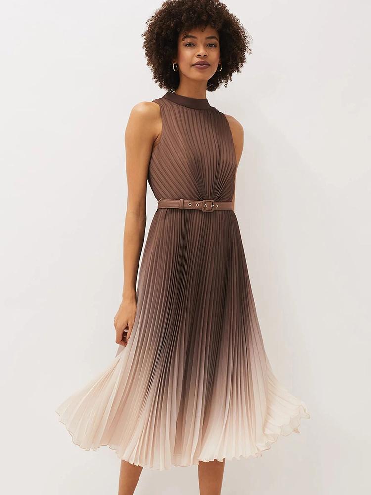 Casual Dresses Design Retro Tie Dye Round Neck Pullover Sleeveless Halter Loose Waist Tank Top Dress Ladies Pleated SkirtCasual, Blue
Casual Dresses Design Retro Tie Dye Round Neck Pullover Sleeveless Halter Loose Waist Tank Top Dress Ladies Pleated SkirtCasual, Blue