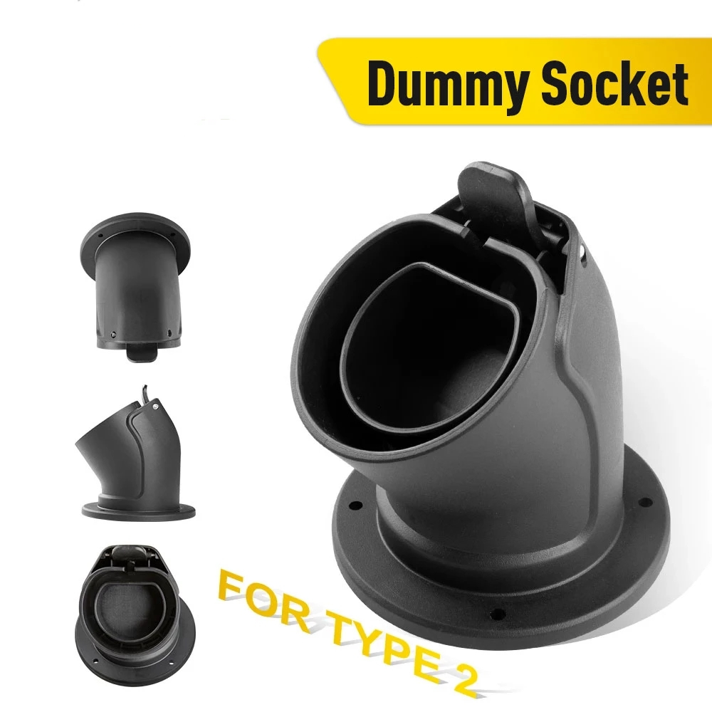 EV Charger Cable Holder for Type2 EVSE IEC 62196-2 Connector Socket Plug Mount AC Dummy Station Level 2 Waterproof
EV Charger Cable Holder for Type2 EVSE IEC 62196-2 Connector Socket Plug Mount AC Dummy Station Level 2 Waterproof