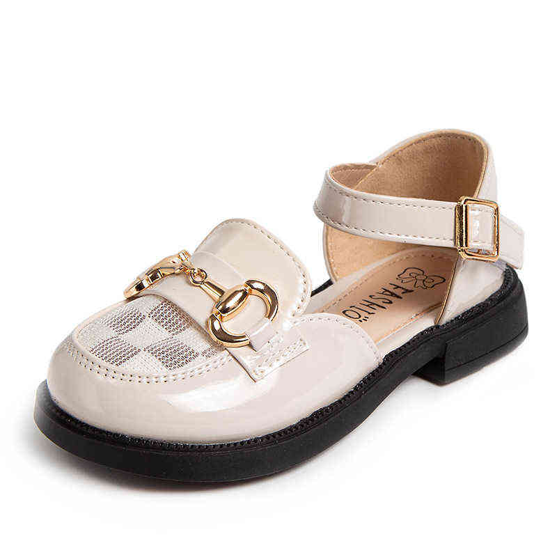Children's British Style Fashion Girls Covered Toes Sandals with Metal 2022 Kids Summer New Casual Checkerboard All-match Shoes G220418, Black
Children's British Style Fashion Girls Covered Toes Sandals with Metal 2022 Kids Summer New Casual Checkerboard All-match Shoes G220418, Black