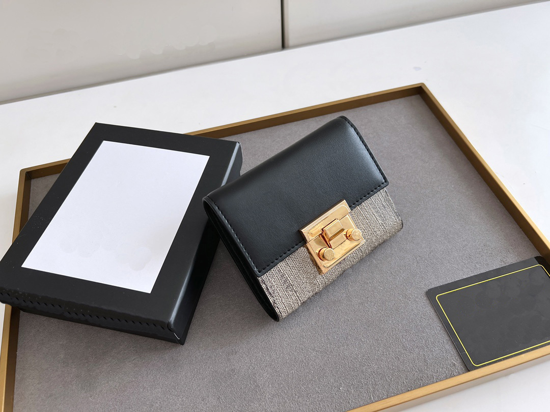 Fashion luxury women's wallet designer wallet fold real leather bag MH453355, Black 1h
Fashion luxury women's wallet designer wallet fold real leather bag MH453355, Black 1h