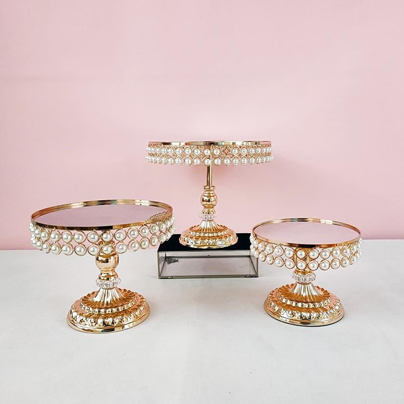 Other Bakeware Style Pearl Cake Stand Gold Cupcake Home Party Round Wedding Birthday Dessert Pedestal Display Plate DecorOther
Other Bakeware Style Pearl Cake Stand Gold Cupcake Home Party Round Wedding Birthday Dessert Pedestal Display Plate DecorOther