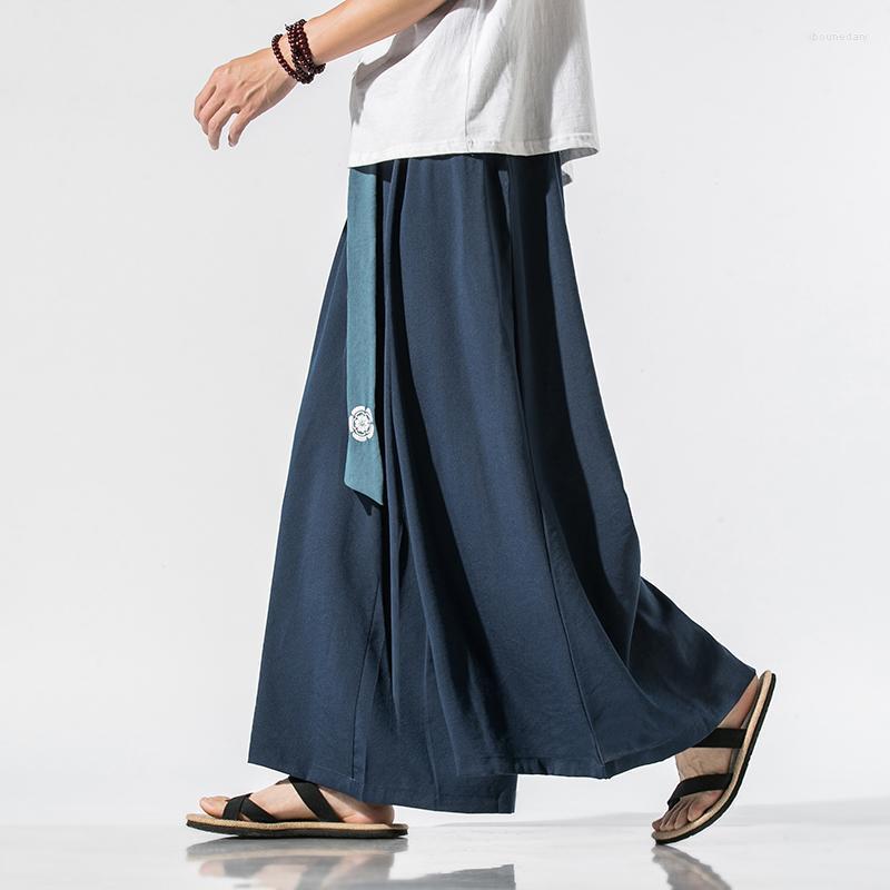 Men's Pants Summer Men Wide Leg Mens Cotton Linen Retro Trousers Man Chinese Style Hanfu Male Big Crotch Nepal Robe PantsMen's Boun22, Black
Men's Pants Summer Men Wide Leg Mens Cotton Linen Retro Trousers Man Chinese Style Hanfu Male Big Crotch Nepal Robe PantsMen's Boun22, Black