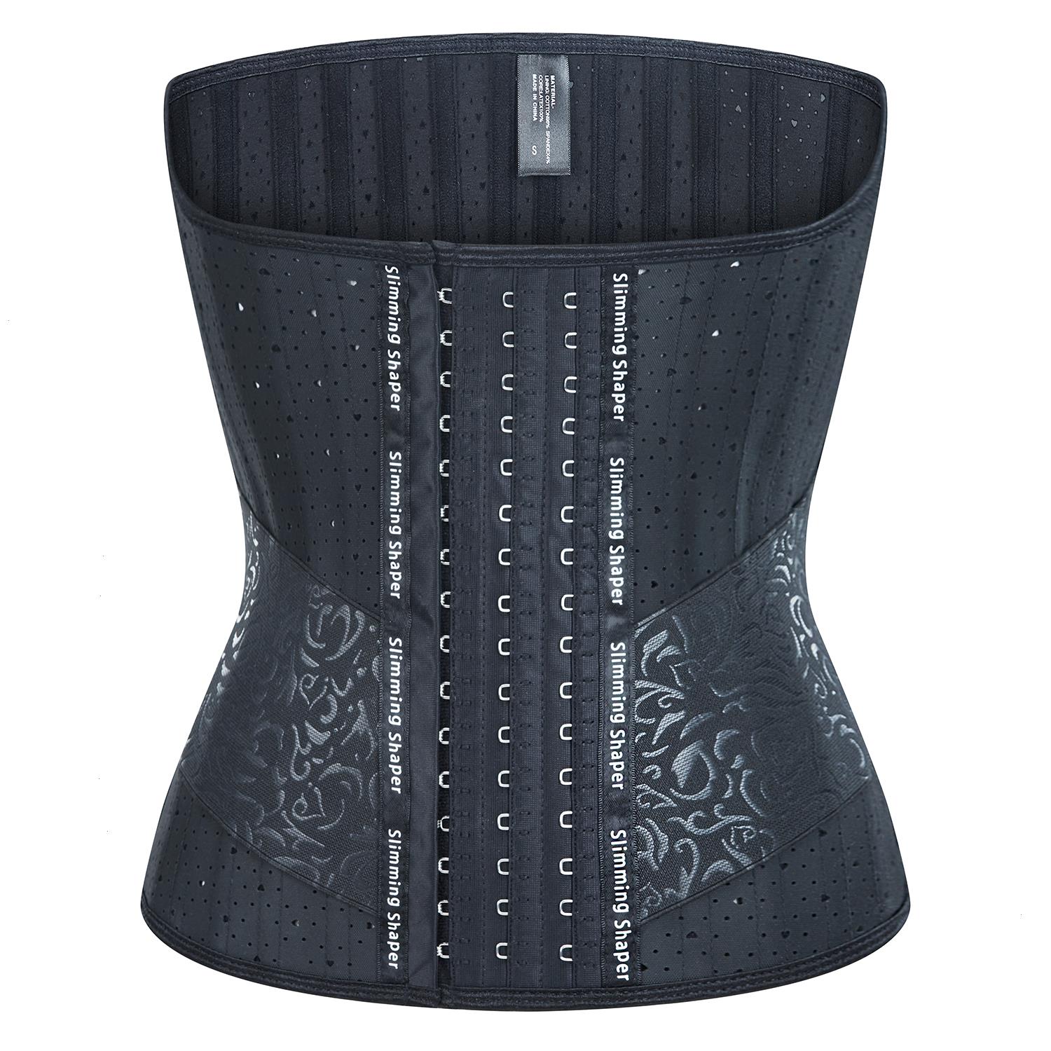 Waist Trainer Corsets Latex Shaper Gaine Ventre Steel Slimming Underwear Body Women Bustiers Colombian Girdles, 6507black
Waist Trainer Corsets Latex Shaper Gaine Ventre Steel Slimming Underwear Body Women Bustiers Colombian Girdles, 6507black