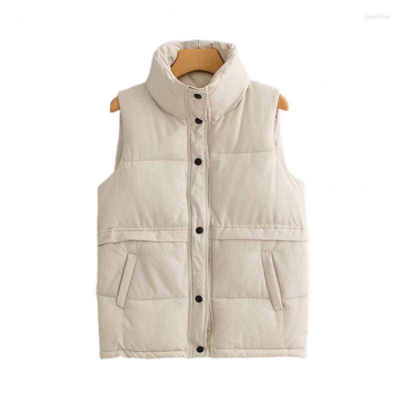 Women' Vests Women' 2022 Solid Color Stand Collar Vest Coat Autumn Winter Side Pockets Button Closure Slim Women Waistcoat Outerwear, Black
Women' Vests Women' 2022 Solid Color Stand Collar Vest Coat Autumn Winter Side Pockets Button Closure Slim Women Waistcoat Outerwear, Black