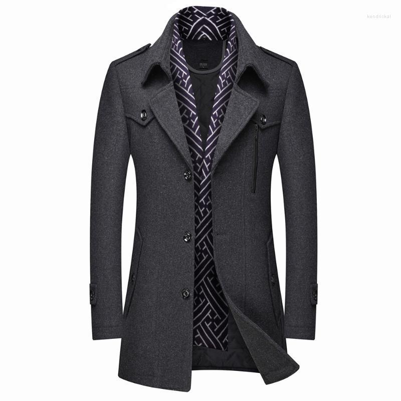 Men's Wool & Blends Thoshine Brand Winter 50% Men Thick Coats High Quality Slim Fit Scarf Lining Fashion Outerwear Jackets Trench Kend22, Black
Men's Wool & Blends Thoshine Brand Winter 50% Men Thick Coats High Quality Slim Fit Scarf Lining Fashion Outerwear Jackets Trench Kend22, Black