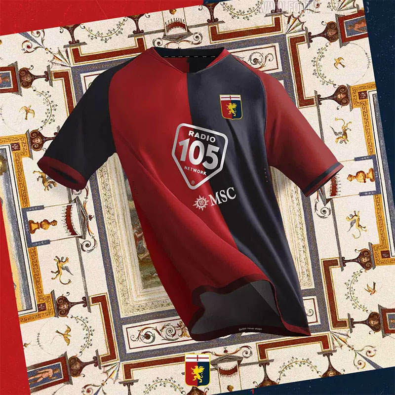22 23 Genoa Cricket Soccer Jerseys 10 GUMUS 11 KOUAME 20 SCHONE ROMERO STURARO PINAMONTI T.SANABRIA Custom CFC 22 23 MEN Football Shirt uniforms, Home
22 23 Genoa Cricket Soccer Jerseys 10 GUMUS 11 KOUAME 20 SCHONE ROMERO STURARO PINAMONTI T.SANABRIA Custom CFC 22 23 MEN Football Shirt uniforms, Home