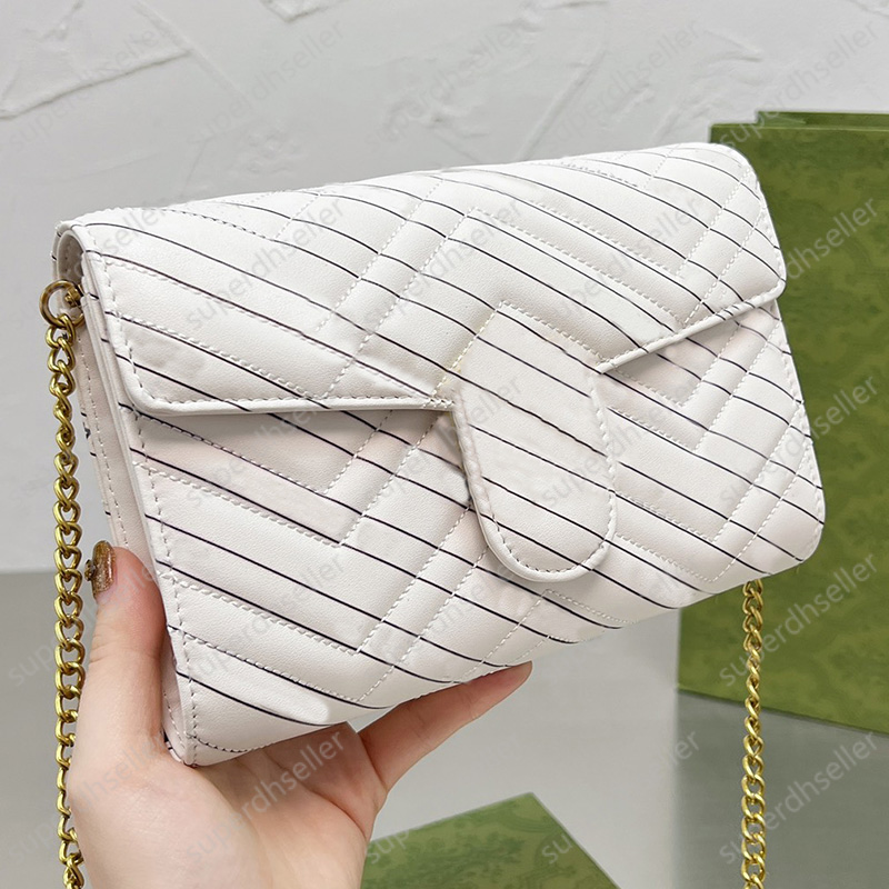 Fashion Designer Bag Tote Stripe Shoulder Bags Gold Chain Handbag Letter Joint Wallet Crossbody High Quality Leather Women Clutch Purse, Increase feight
Fashion Designer Bag Tote Stripe Shoulder Bags Gold Chain Handbag Letter Joint Wallet Crossbody High Quality Leather Women Clutch Purse, Increase feight
