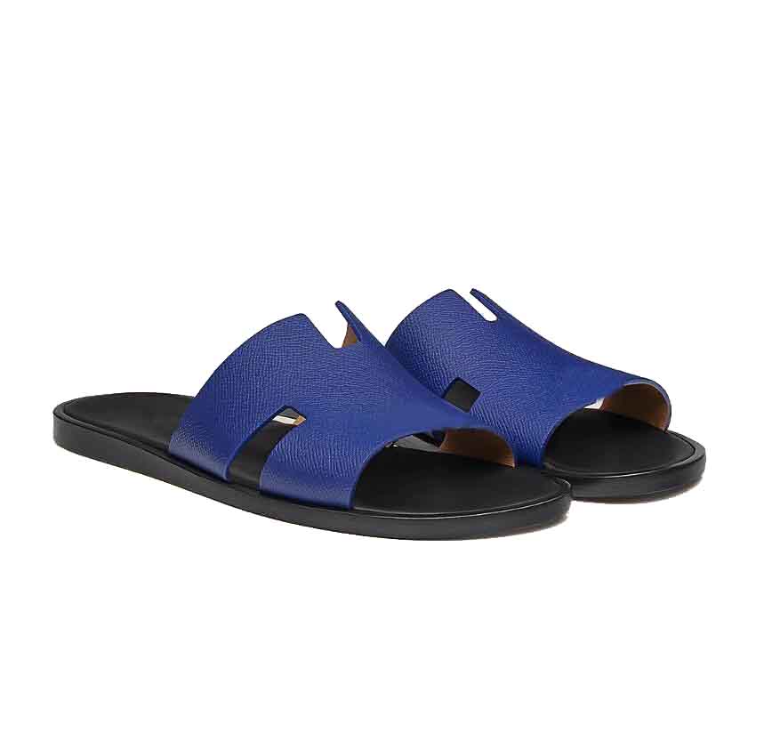Summer Designer Izmir Men Sandals Shoes Calfskin Leather Slip On Comfort Walking Flip Flops Casual Gentleman Sandalias Wide Flat Slippery Size 38-45 HH02
Summer Designer Izmir Men Sandals Shoes Calfskin Leather Slip On Comfort Walking Flip Flops Casual Gentleman Sandalias Wide Flat Slippery Size 38-45 HH02