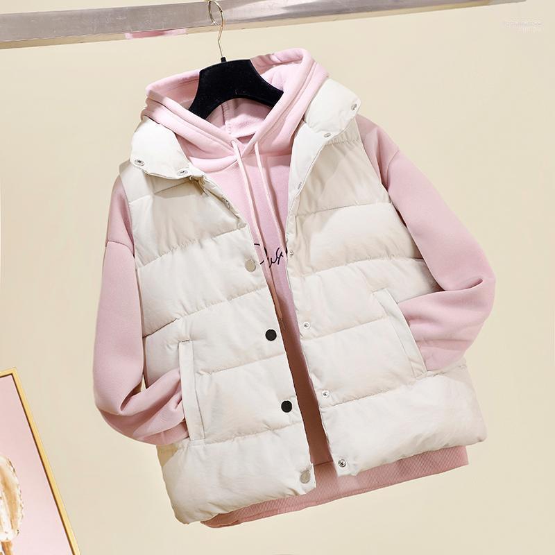Women' Waistcoat Winter Wear 2022 Korean Version Of Loose And Versatile Padded Vest Bread Jacket Short Down Cotton Vests Luci22, Black
Women' Waistcoat Winter Wear 2022 Korean Version Of Loose And Versatile Padded Vest Bread Jacket Short Down Cotton Vests Luci22, Black