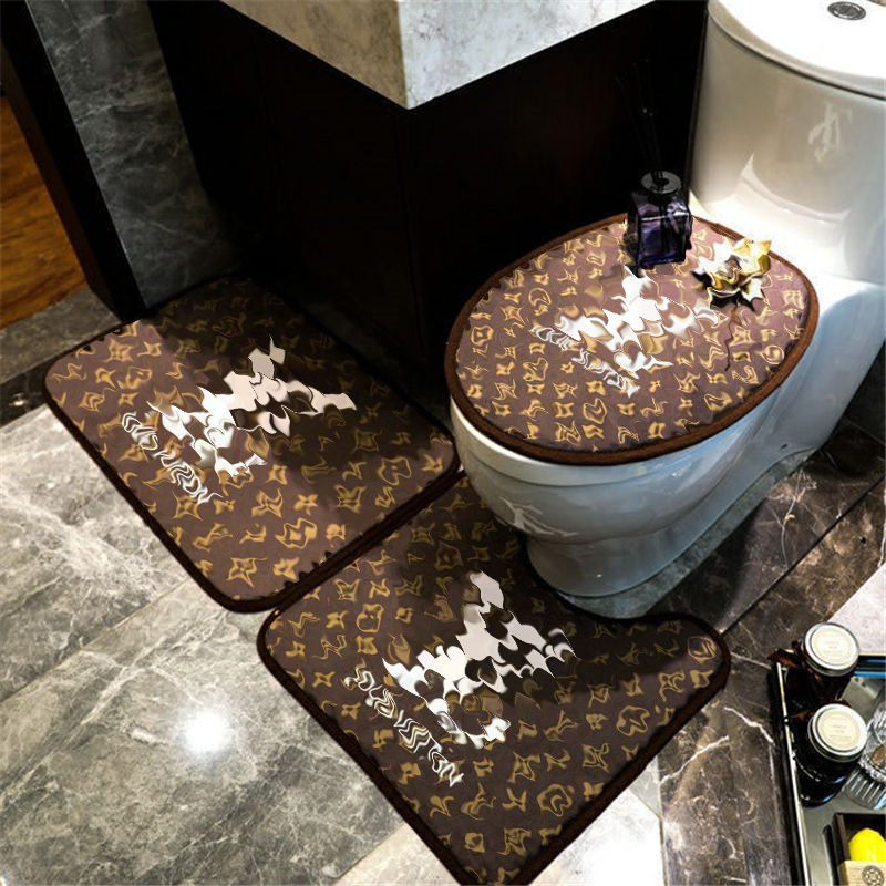 New Bath Rug 3pcs Bathroom Mat Set Anti Slip Carpet Bath Mat Classic Pattern Antideslizante Luxurious
New Bath Rug 3pcs Bathroom Mat Set Anti Slip Carpet Bath Mat Classic Pattern Antideslizante Luxurious