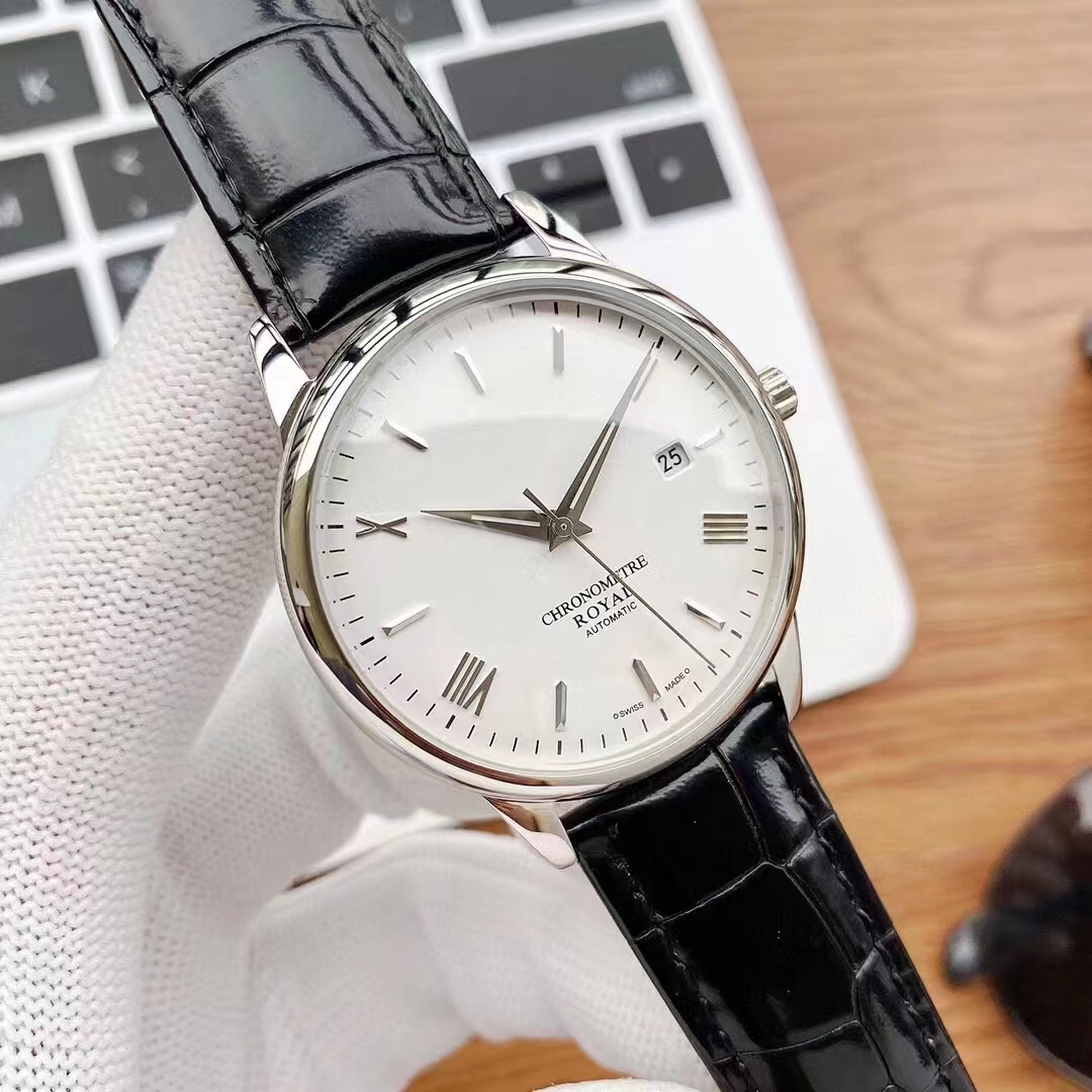 Silver Dial Luxury Boys Mechanical Watch 8215 High Quality Movement Automatic Winding Mirror Super Waterproof Casual Watch 40mm
Silver Dial Luxury Boys Mechanical Watch 8215 High Quality Movement Automatic Winding Mirror Super Waterproof Casual Watch 40mm