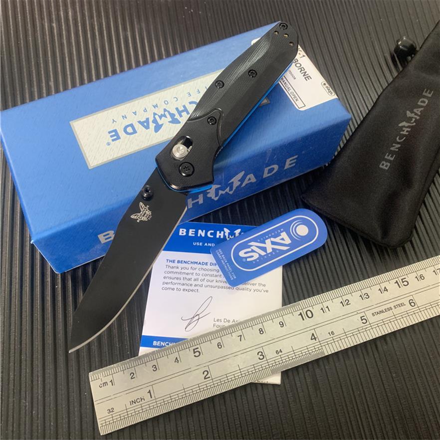 Benchmade Mini 945 Osborne AXIS Folding Knife S30V Blade G10 Handles Outdoor Camping Hunting Pocket Tactical BM 940 Knives308c
Benchmade Mini 945 Osborne AXIS Folding Knife S30V Blade G10 Handles Outdoor Camping Hunting Pocket Tactical BM 940 Knives308c
