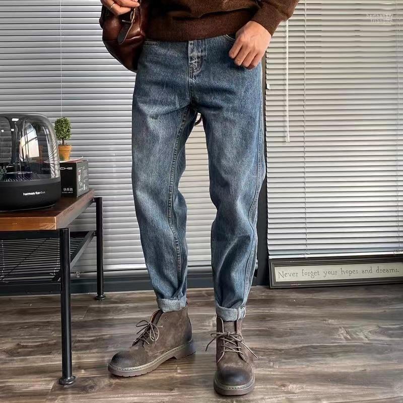 Men's Jeans Men'S Fall American Retro Straight Loose Male Trendy Korean Style Slim Fit Stretch Small Foot Casual Pants ManMen's Bert22, 001
Men's Jeans Men'S Fall American Retro Straight Loose Male Trendy Korean Style Slim Fit Stretch Small Foot Casual Pants ManMen's Bert22, 001