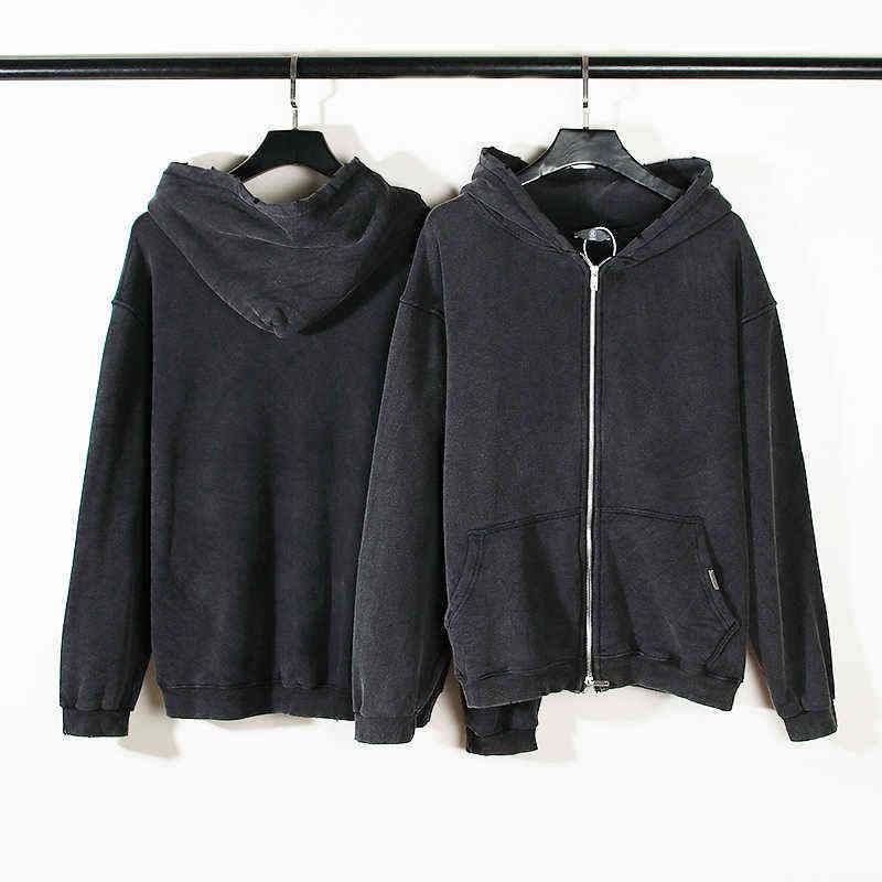 High Street Retro Washed Dirty Cut Zip Hooded Sweatshirtsr Jacket Men and Women Blank Harajuku Oversized Loose Casual Hoodies T220726, Gray
High Street Retro Washed Dirty Cut Zip Hooded Sweatshirtsr Jacket Men and Women Blank Harajuku Oversized Loose Casual Hoodies T220726, Gray