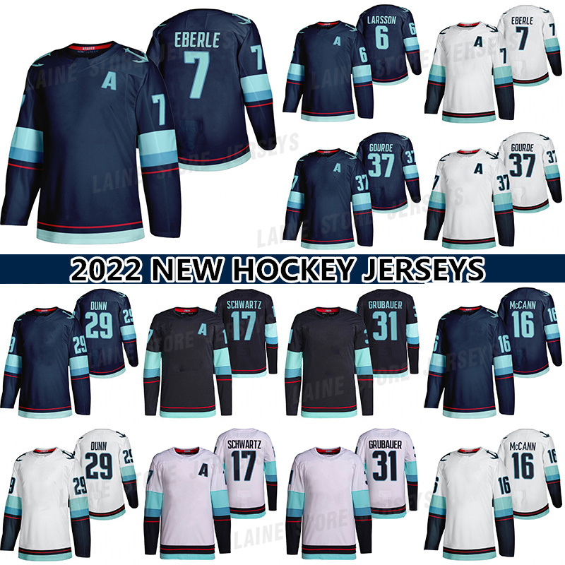 31 Philipp Grubauer Jersey 37 Yanni Gourde 17 Jaden Schwartz 13 Brandon Tanev 7 Eberle 16 Jared McCann Hockey Jerseys, Navy blue
31 Philipp Grubauer Jersey 37 Yanni Gourde 17 Jaden Schwartz 13 Brandon Tanev 7 Eberle 16 Jared McCann Hockey Jerseys, Navy blue