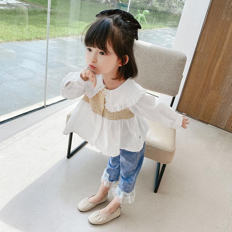 Clothing Sets 2022 Spring Autumn Kids Fashion Outfit Clothes Set Baby Girl Blouse Top Shirt Denim Pants Jeans 2Pcs Children Suit D594, White
Clothing Sets 2022 Spring Autumn Kids Fashion Outfit Clothes Set Baby Girl Blouse Top Shirt Denim Pants Jeans 2Pcs Children Suit D594, White