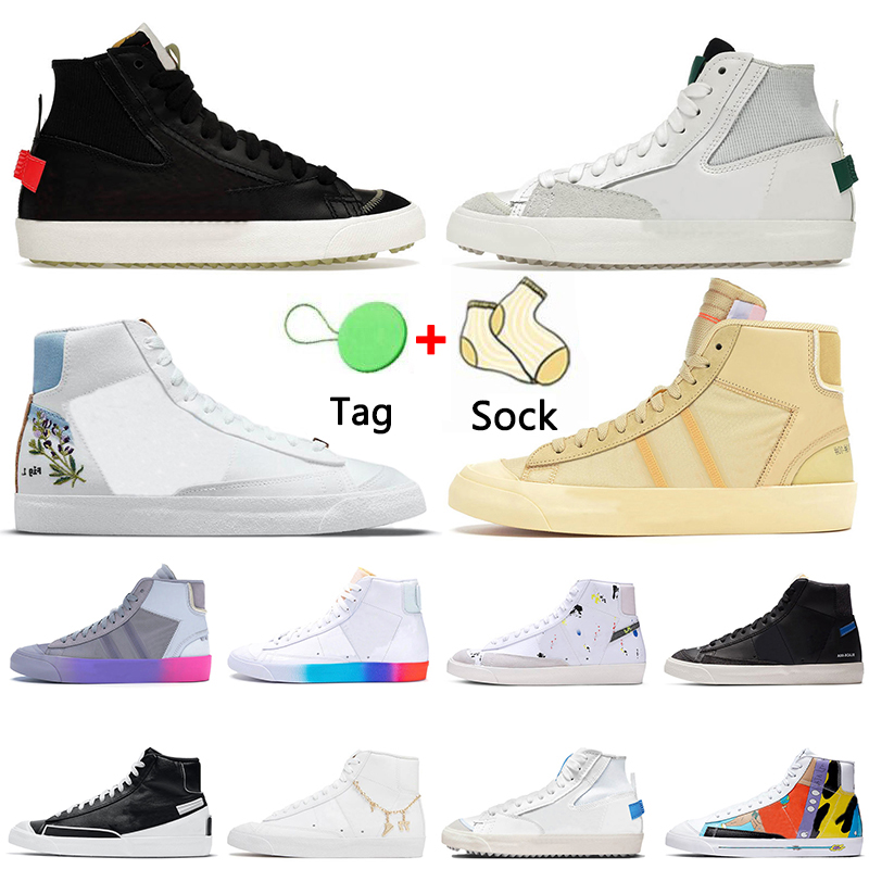 2022 With Socks Sports X Blazer Mid 77 Jumbo Shoes Sneakers White Off University Blue Pink Oxford Black White Pendants Men Women All Hallows Eve Vintage Trainers, A#31 white pink 36-40 
2022 With Socks Sports X Blazer Mid 77 Jumbo Shoes Sneakers White Off University Blue Pink Oxford Black White Pendants Men Women All Hallows Eve Vintage Trainers, A#31 white pink 36-40