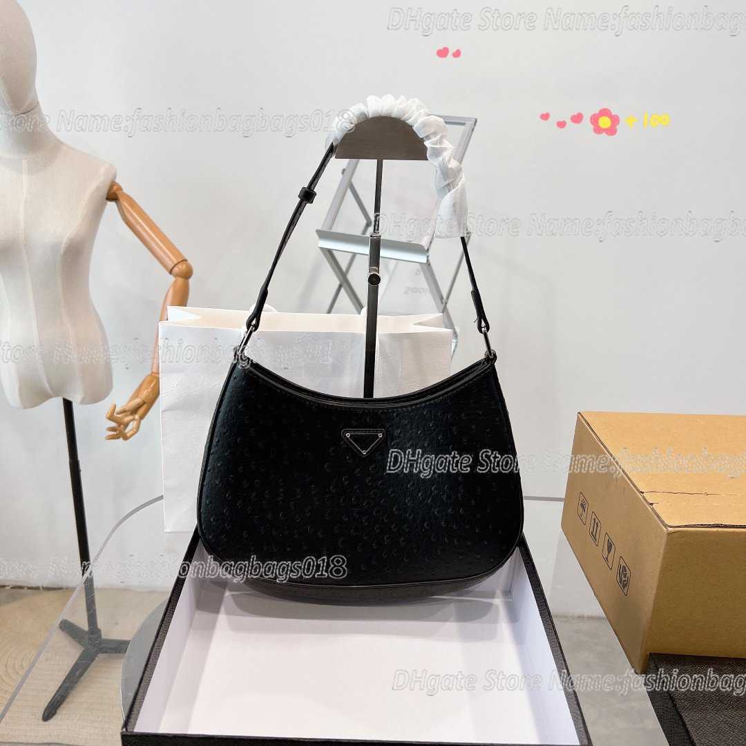 Designer Handbag Underarm Shoulder Bag Half Moon Hobos Tote Bags Purses Wallet Geometric Ostrich Skin Waist Letters Classic Women Luxurys Handbags
Designer Handbag Underarm Shoulder Bag Half Moon Hobos Tote Bags Purses Wallet Geometric Ostrich Skin Waist Letters Classic Women Luxurys Handbags