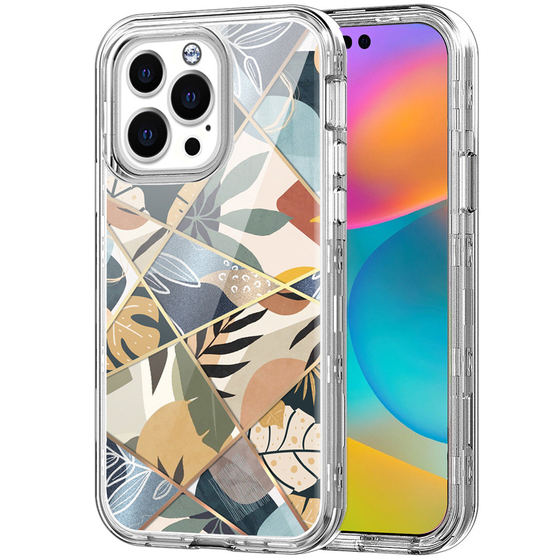 Hybrid Phone Cases For Iphone 14 13 12 11 Three Layers Heavy Duty Shockproof Protection Cover Case, #3
Hybrid Phone Cases For Iphone 14 13 12 11 Three Layers Heavy Duty Shockproof Protection Cover Case, #3