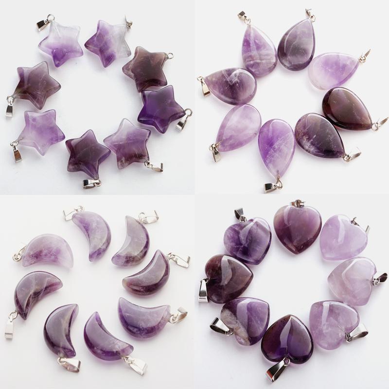 Pendant Necklaces Earrings 2022 Trend Necklace Amethysts Moon Crystal Stone 50pcs Lot DIY Charms For Jewelry MakingPendant
Pendant Necklaces Earrings 2022 Trend Necklace Amethysts Moon Crystal Stone 50pcs Lot DIY Charms For Jewelry MakingPendant