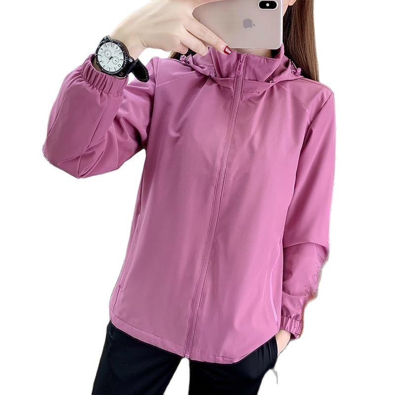 Women's Jackets Spring Autumn Women Upscale Section Breathable Waterproof Windproof Quick-drying Jacket Men Female Couple CoatWomen's, Purple
Women's Jackets Spring Autumn Women Upscale Section Breathable Waterproof Windproof Quick-drying Jacket Men Female Couple CoatWomen's, Purple